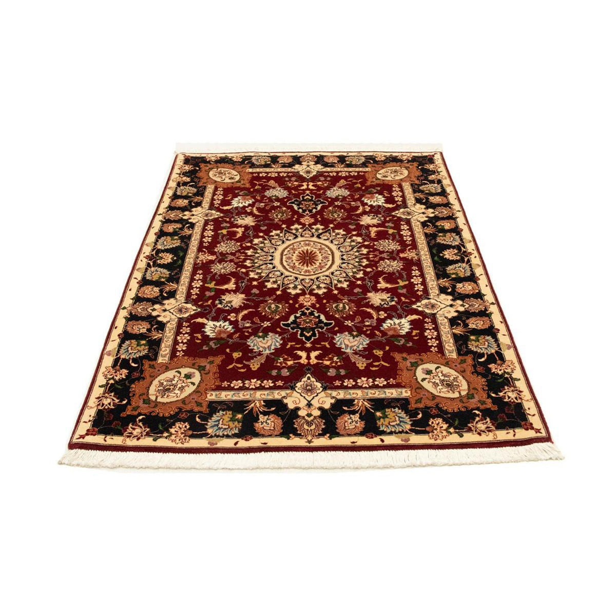 Tappeto Persero - Tabriz - Reale - 154 x 102 cm - rosso