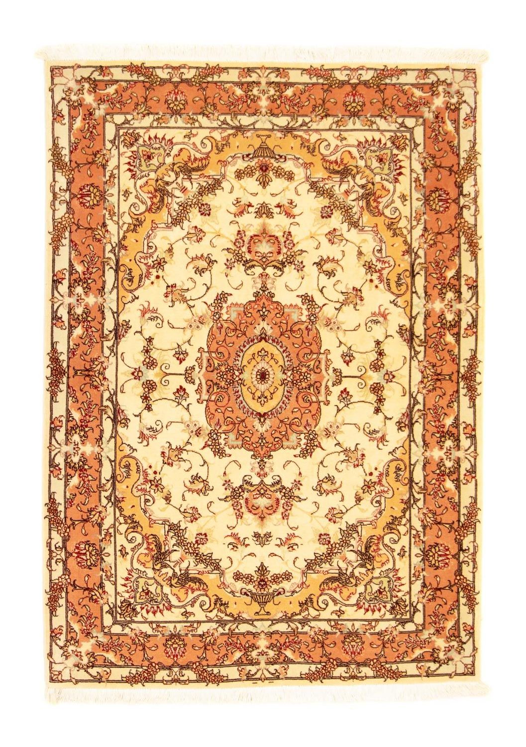 Tappeto Persero - Tabriz - Reale - 147 x 104 cm - beige