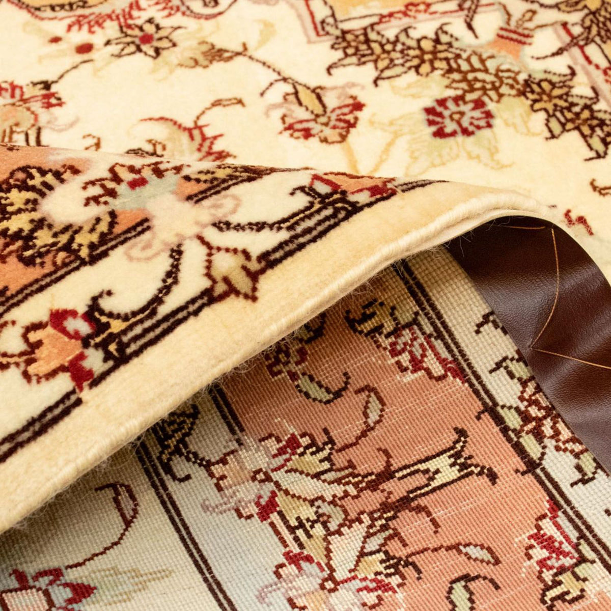 Tappeto Persero - Tabriz - Reale - 147 x 104 cm - beige