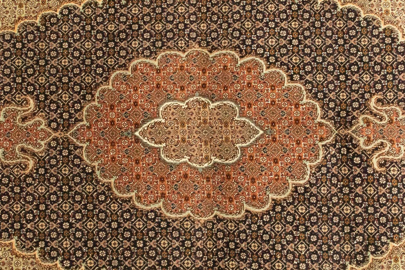 Tappeto Persero - Tabriz - 157 x 103 cm - nero