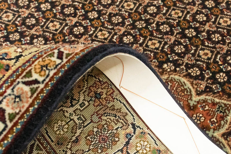 Tappeto Persero - Tabriz - 157 x 103 cm - nero