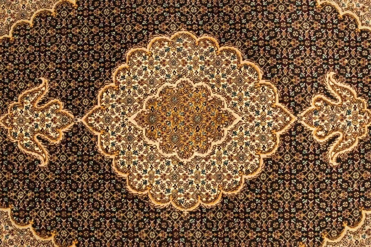Tappeto Persero - Tabriz - Reale - 146 x 106 cm - blu scuro