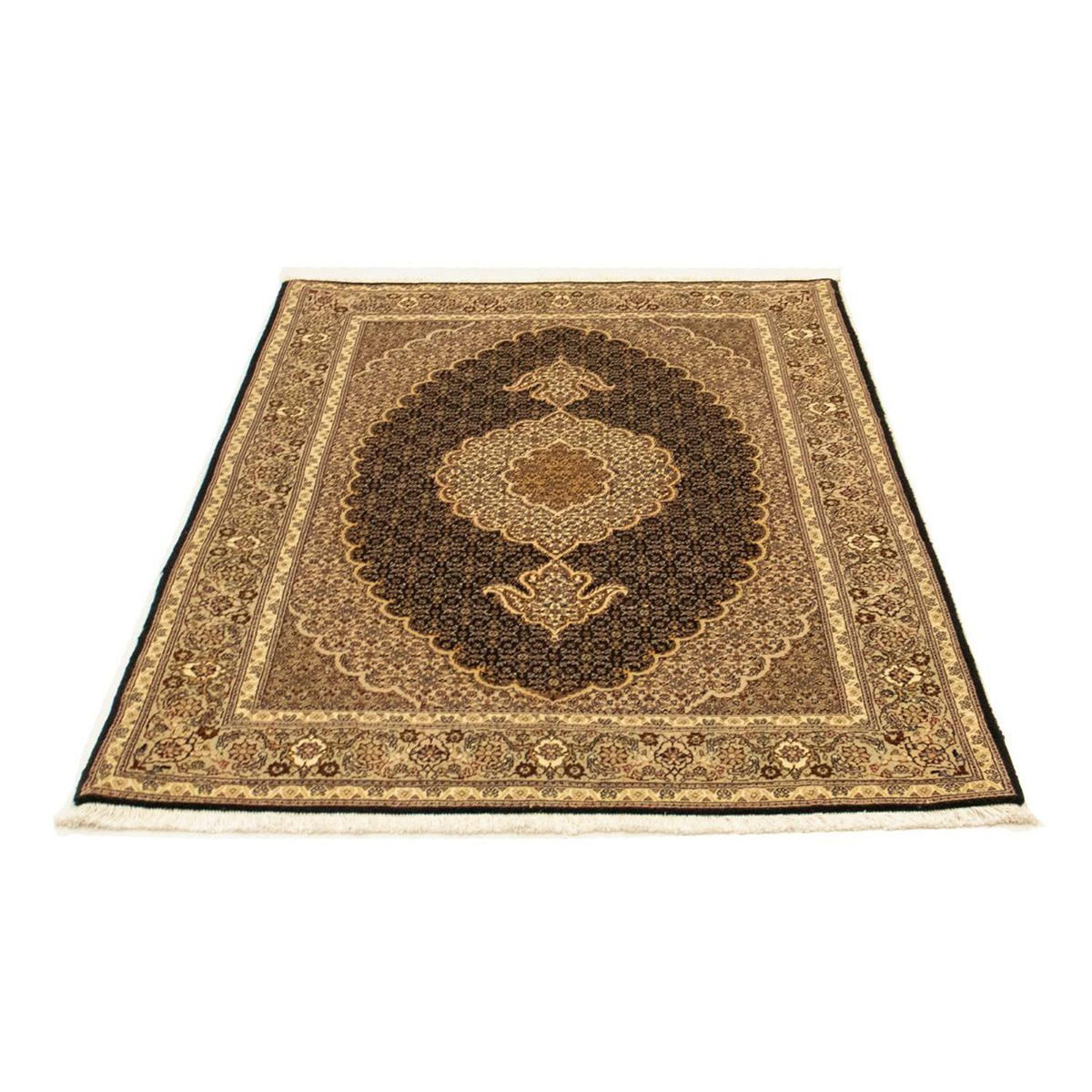 Tappeto Persero - Tabriz - Reale - 146 x 106 cm - blu scuro