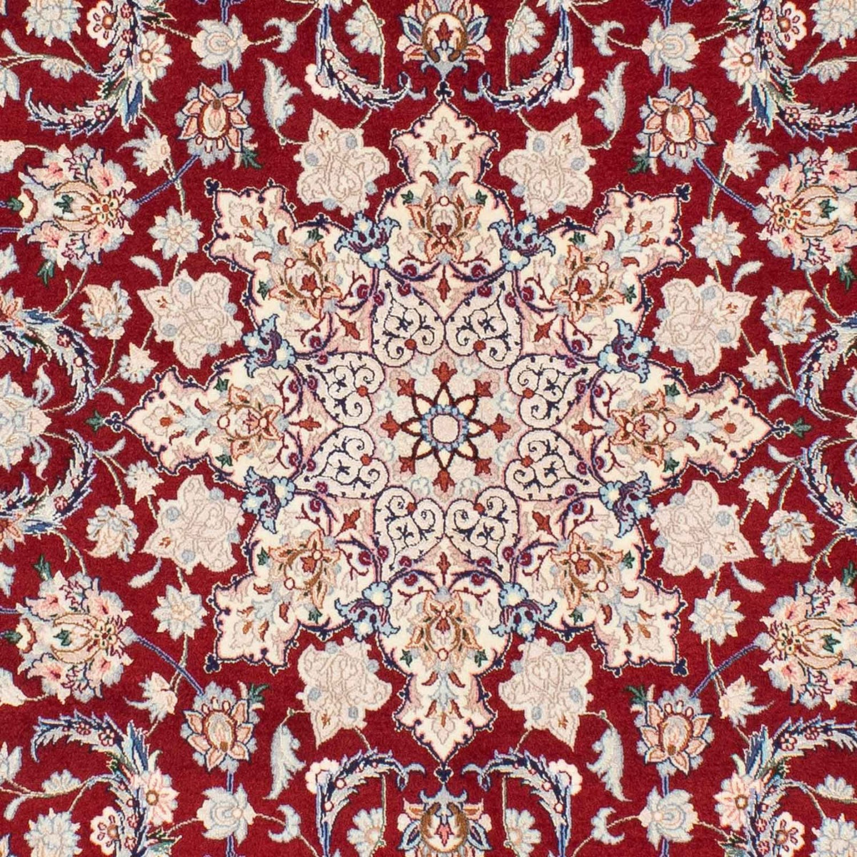 Tappeto Persero - Isfahan - Premio - 243 x 157 cm - rosso