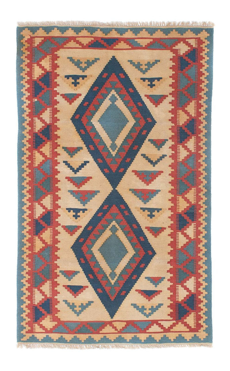 Tappeto Kelim - Orientale - 184 x 117 cm - marrone chiaro