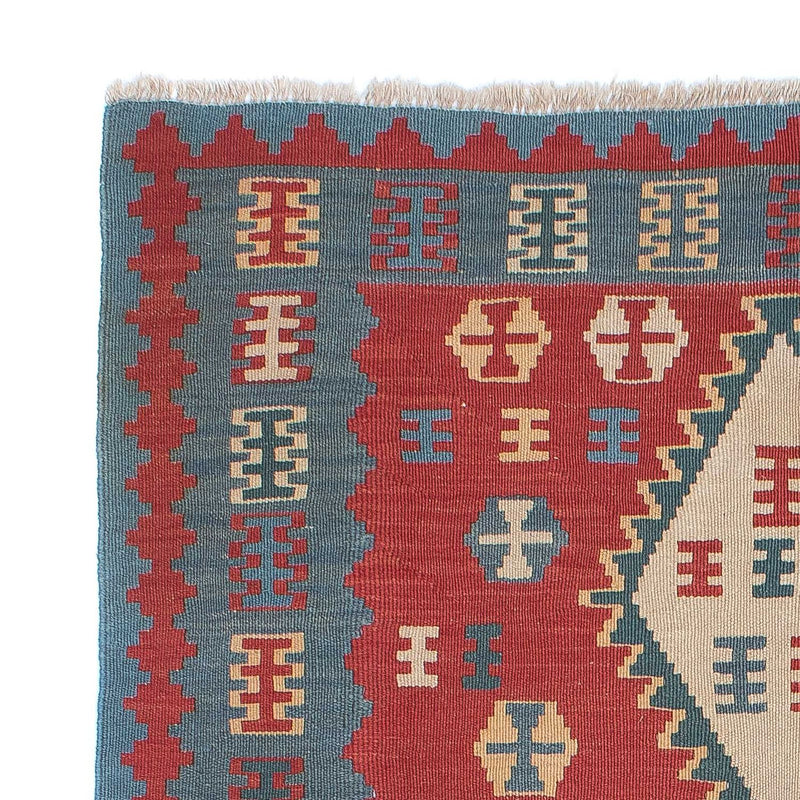Tappeto Kelim - Orientale - 168 x 113 cm - rosso scuro