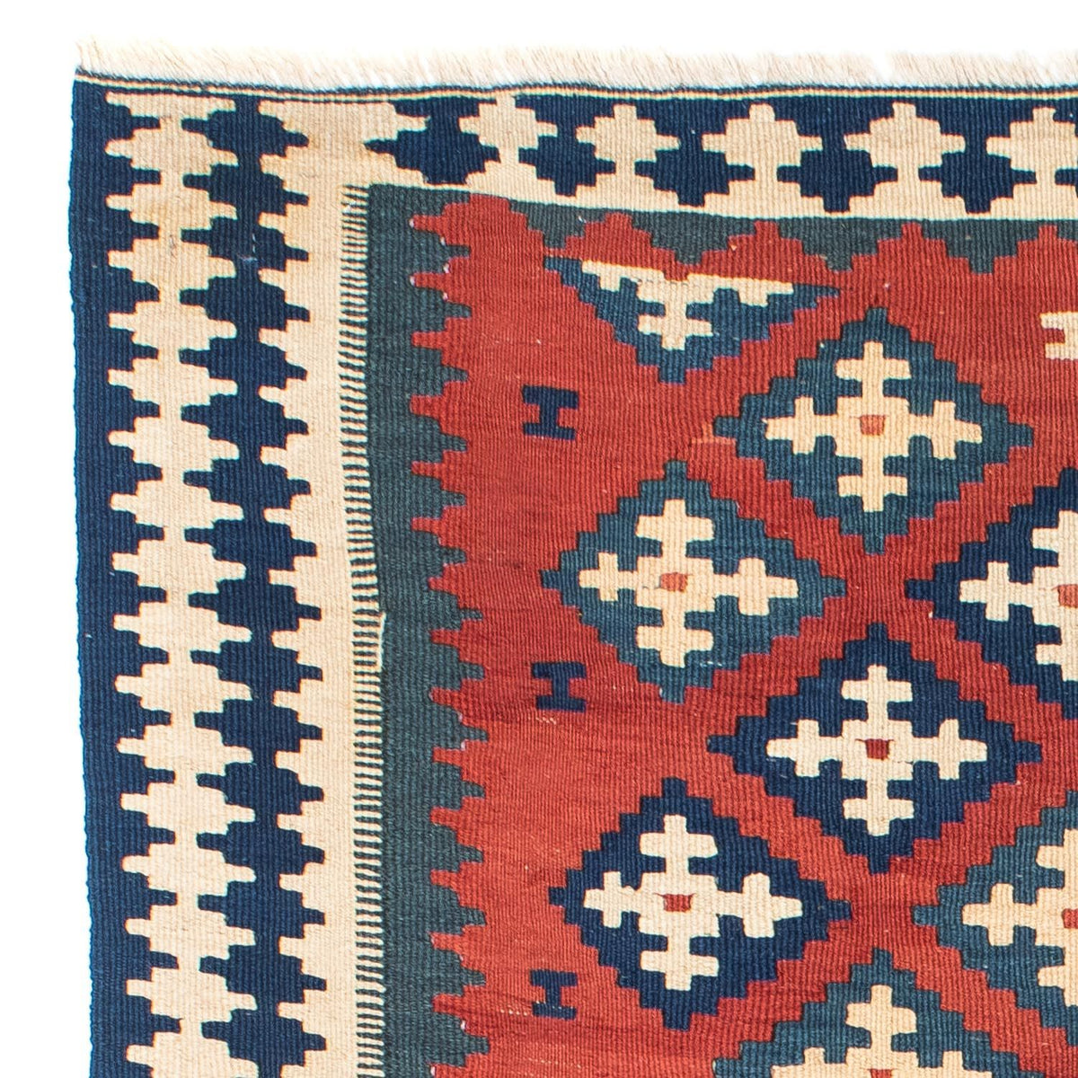 Tappeto Kelim - Orientale - 150 x 106 cm - rosso scuro