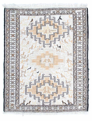 Tappeto Kelim - Orientale - 95 x 71 cm - beige