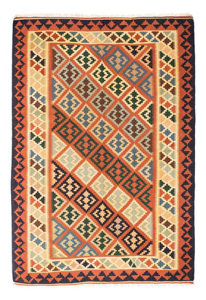 Tappeto Kelim - Orientale - 208 x 157 cm - ruggine