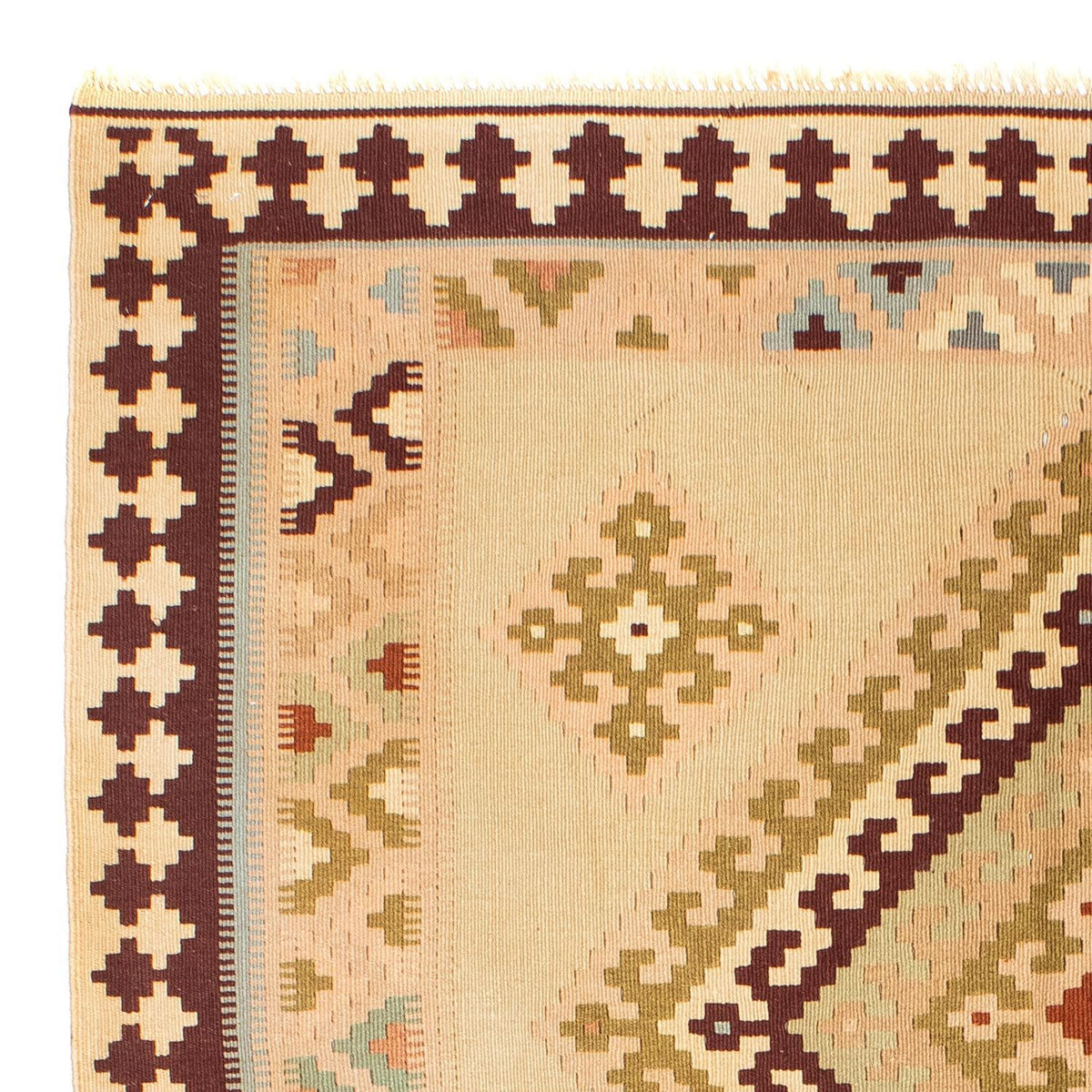 Tappeto Kelim - Orientale - 216 x 150 cm - beige chiaro