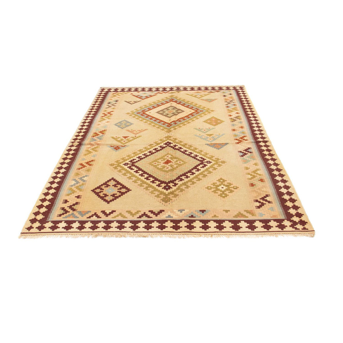 Tappeto Kelim - Orientale - 216 x 150 cm - beige chiaro