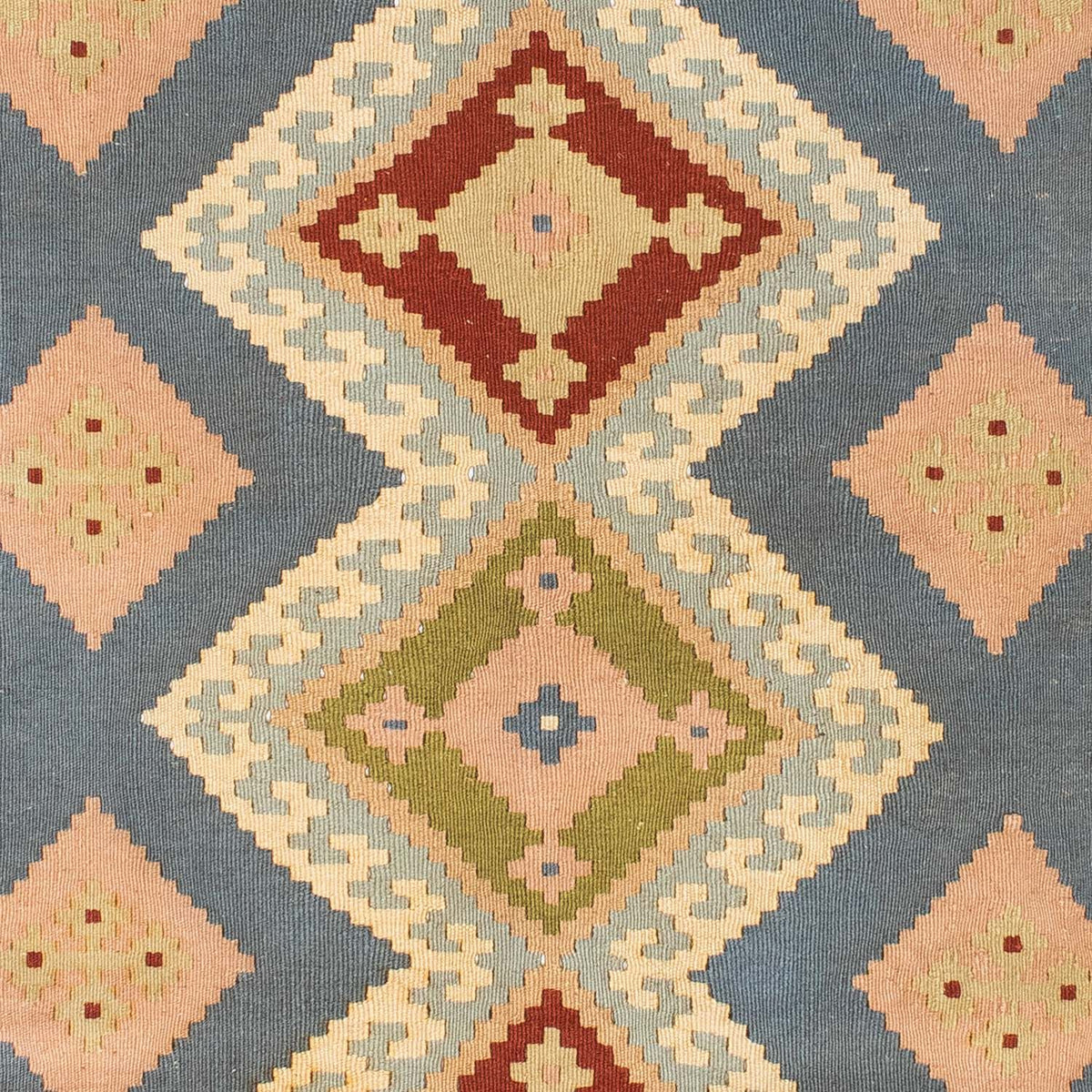 Tappeto Kelim - Orientale - 200 x 130 cm - blu chiaro