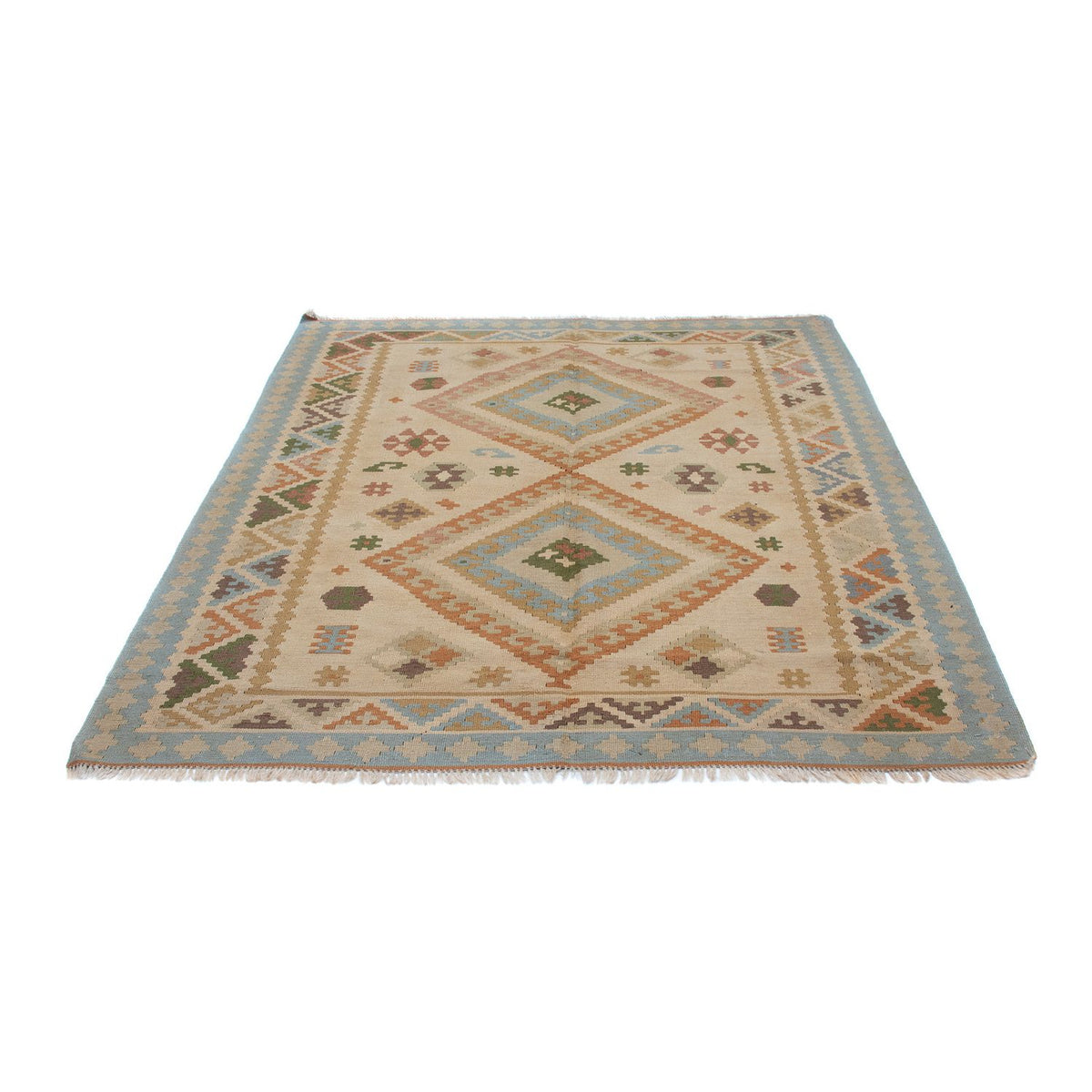 Tappeto Kelim - Orientale - 187 x 152 cm - marrone chiaro