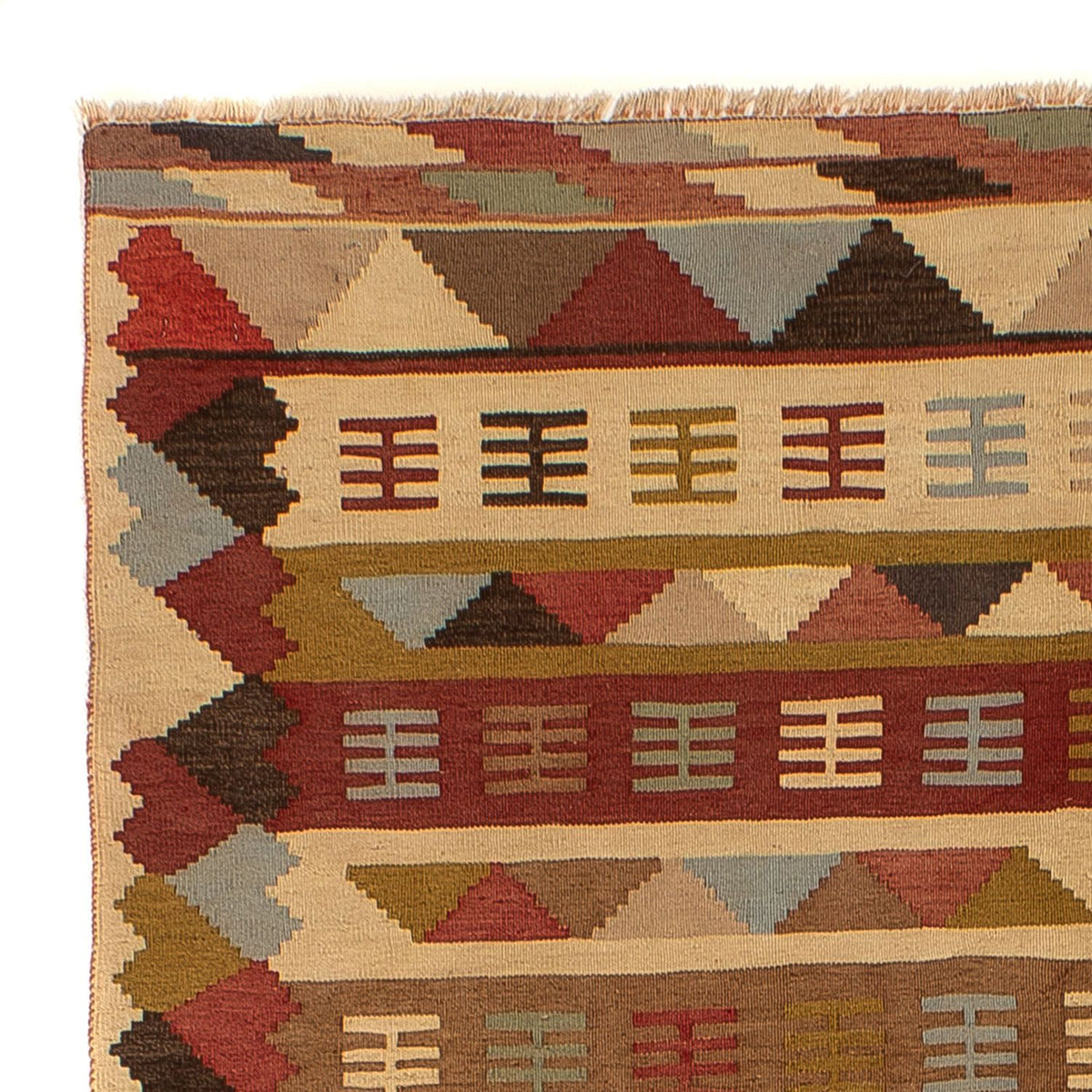 Tappeto Kelim - Orientale - 191 x 125 cm - marrone