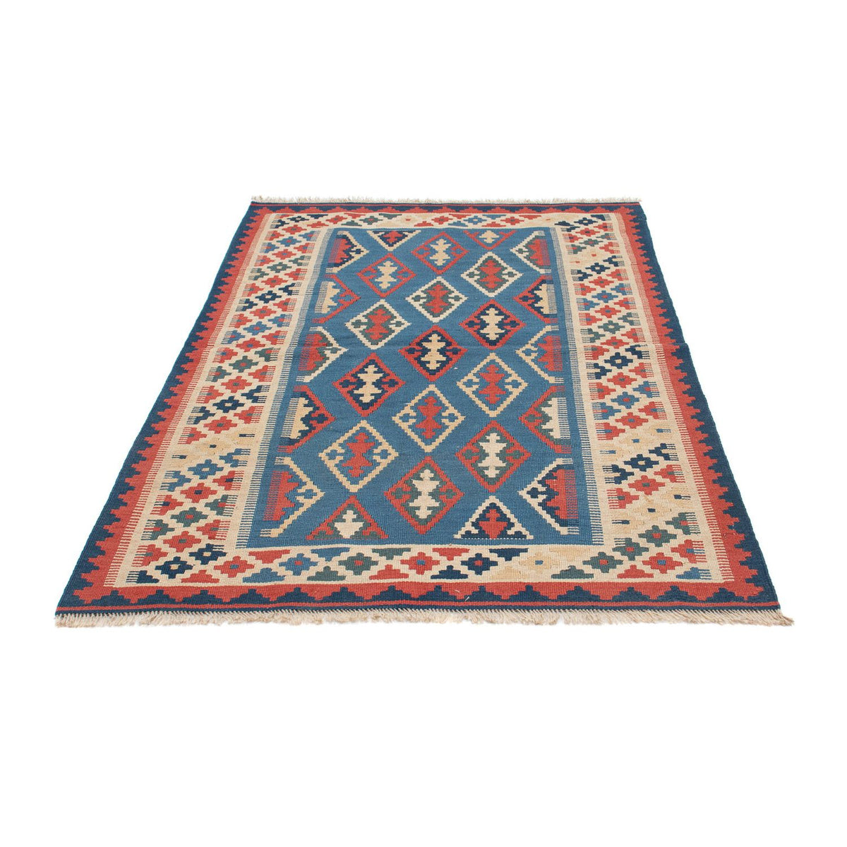 Tappeto Kelim - Orientale - 168 x 114 cm - blu