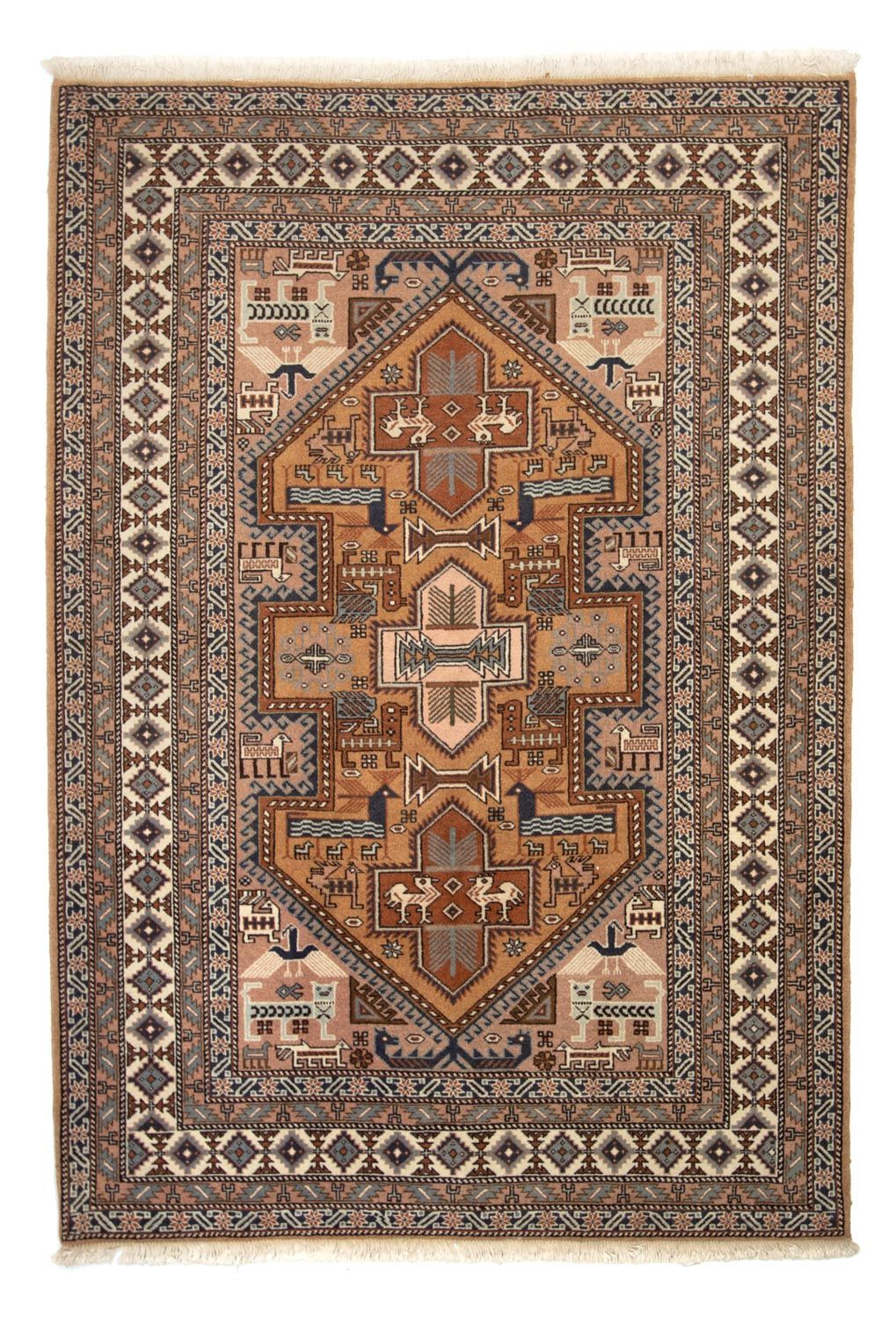 Tappeto Persero - Nomade - 197 x 144 cm - marrone chiaro