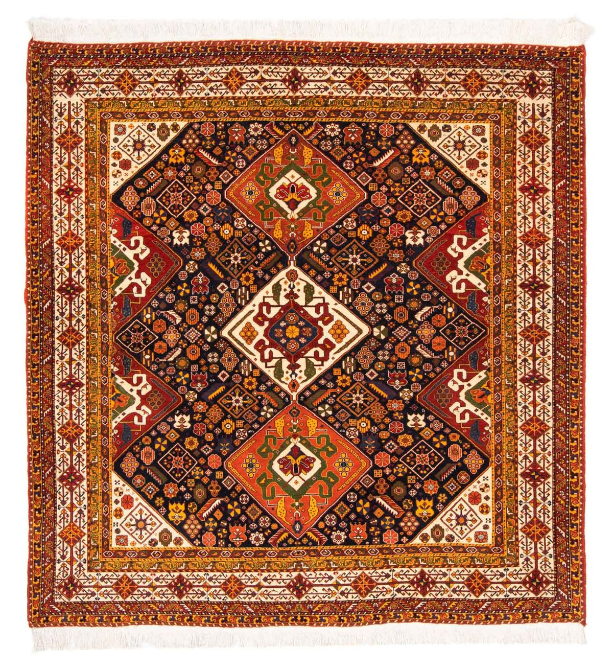 Tappeto Persero - Nomade quadrato  - 208 x 201 cm - blu scuro