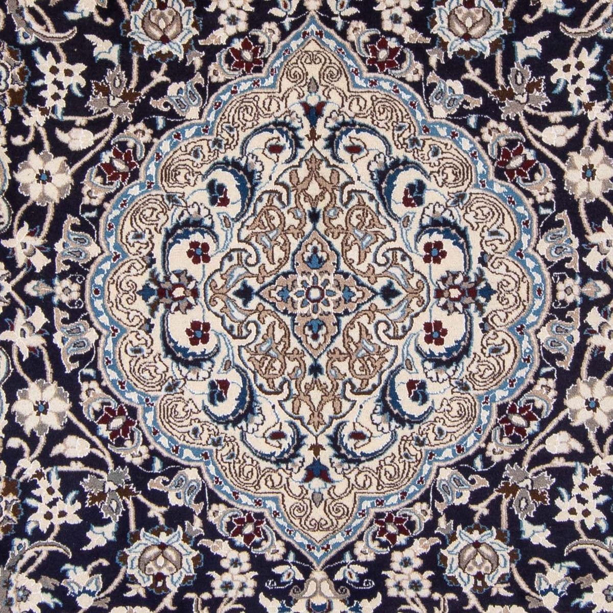 Tappeto Persero - Nain - 350 x 243 cm - blu scuro