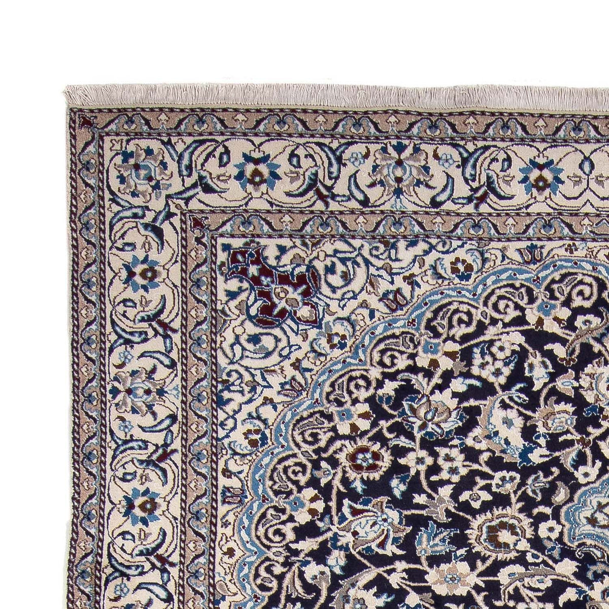 Tappeto Persero - Nain - 350 x 243 cm - blu scuro