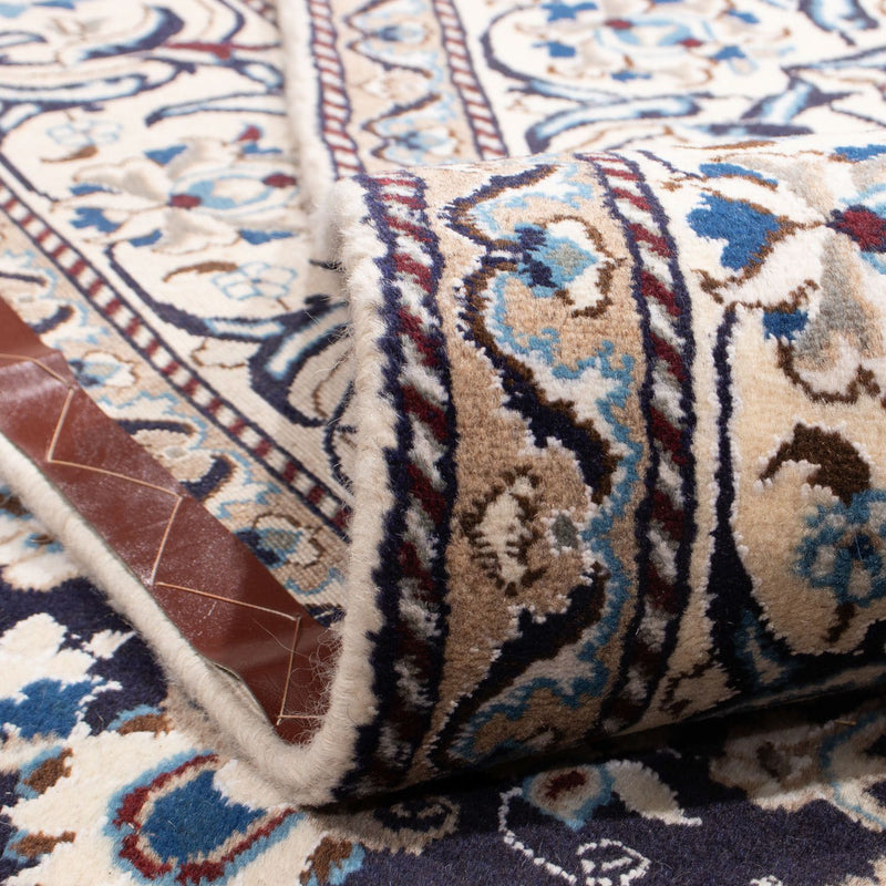 Tappeto Persero - Nain - 350 x 243 cm - blu scuro