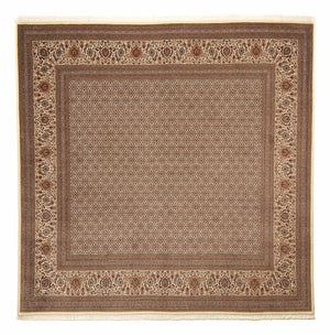 Tappeto Persero - Tabriz quadrato  - 258 x 251 cm - marrone chiaro