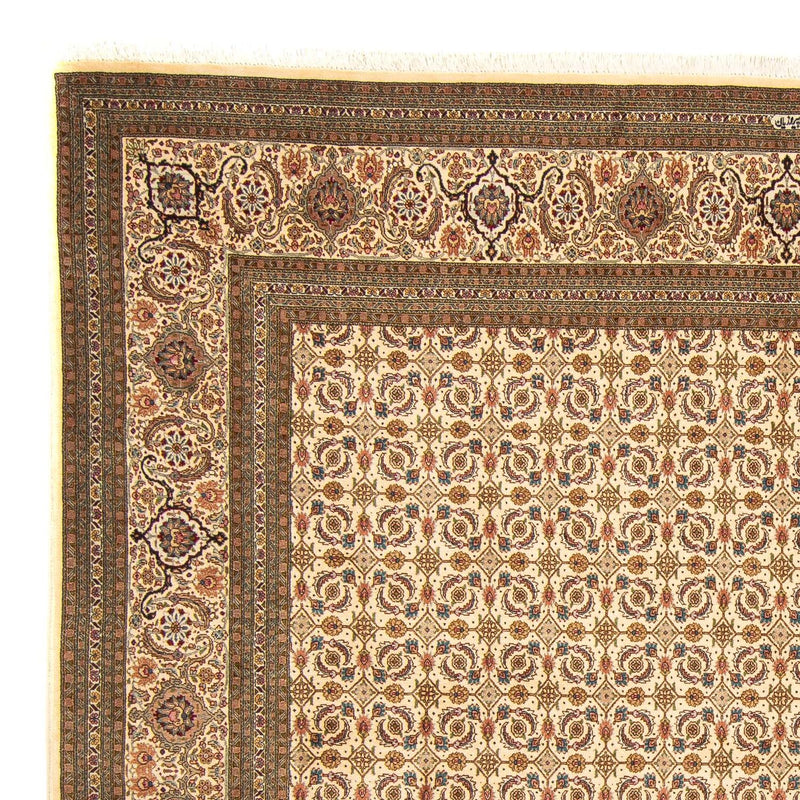 Tappeto Persero - Tabriz quadrato  - 248 x 243 cm - beige