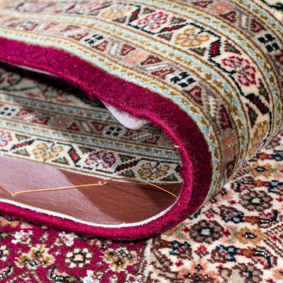 Tappeto Persero - Tabriz - 300 x 200 cm - rosso scuro