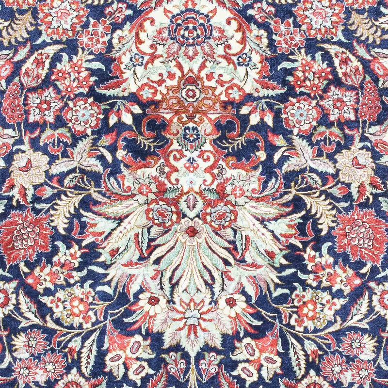 Tappeto Persero - Ghom - 121 x 84 cm - blu scuro