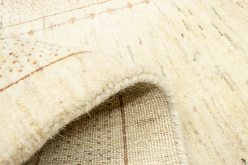 Tappeto corsia Tappeto Gabbeh - Loribaft Persero - 185 x 85 cm - beige