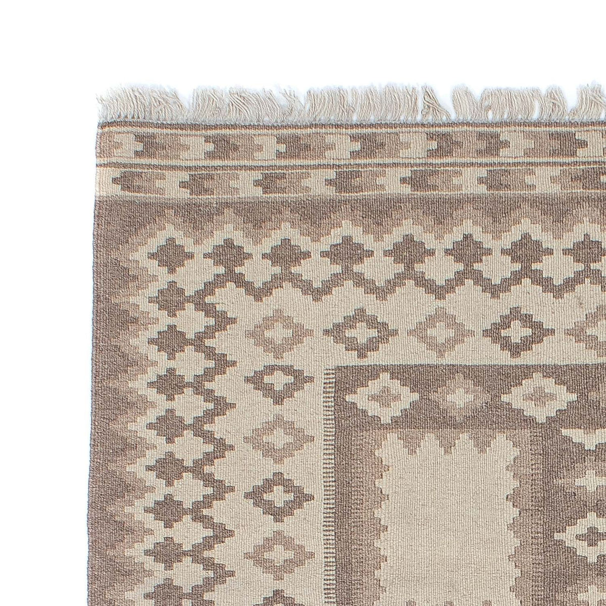 Tappeto Kelim - Orientale - 190 x 120 cm - grigio chiaro