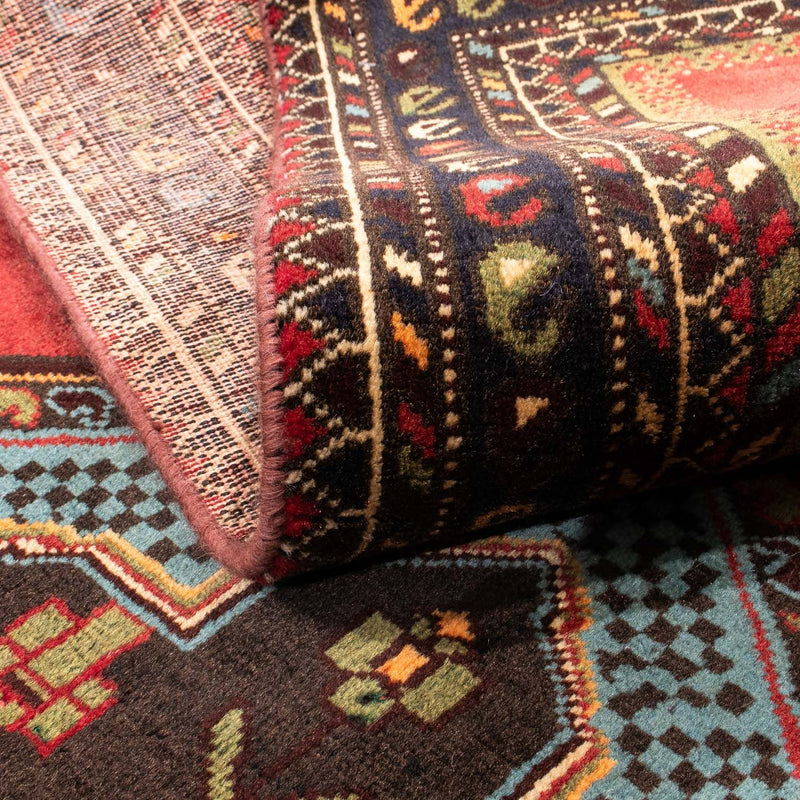 Tappeto Persero - Nomade - 192 x 134 cm - rosso scuro