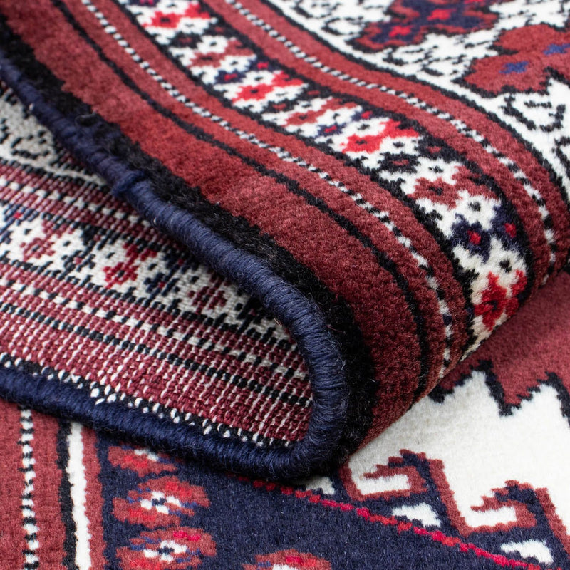 Tappeto Persero - Nomade - 129 x 94 cm - rosso scuro