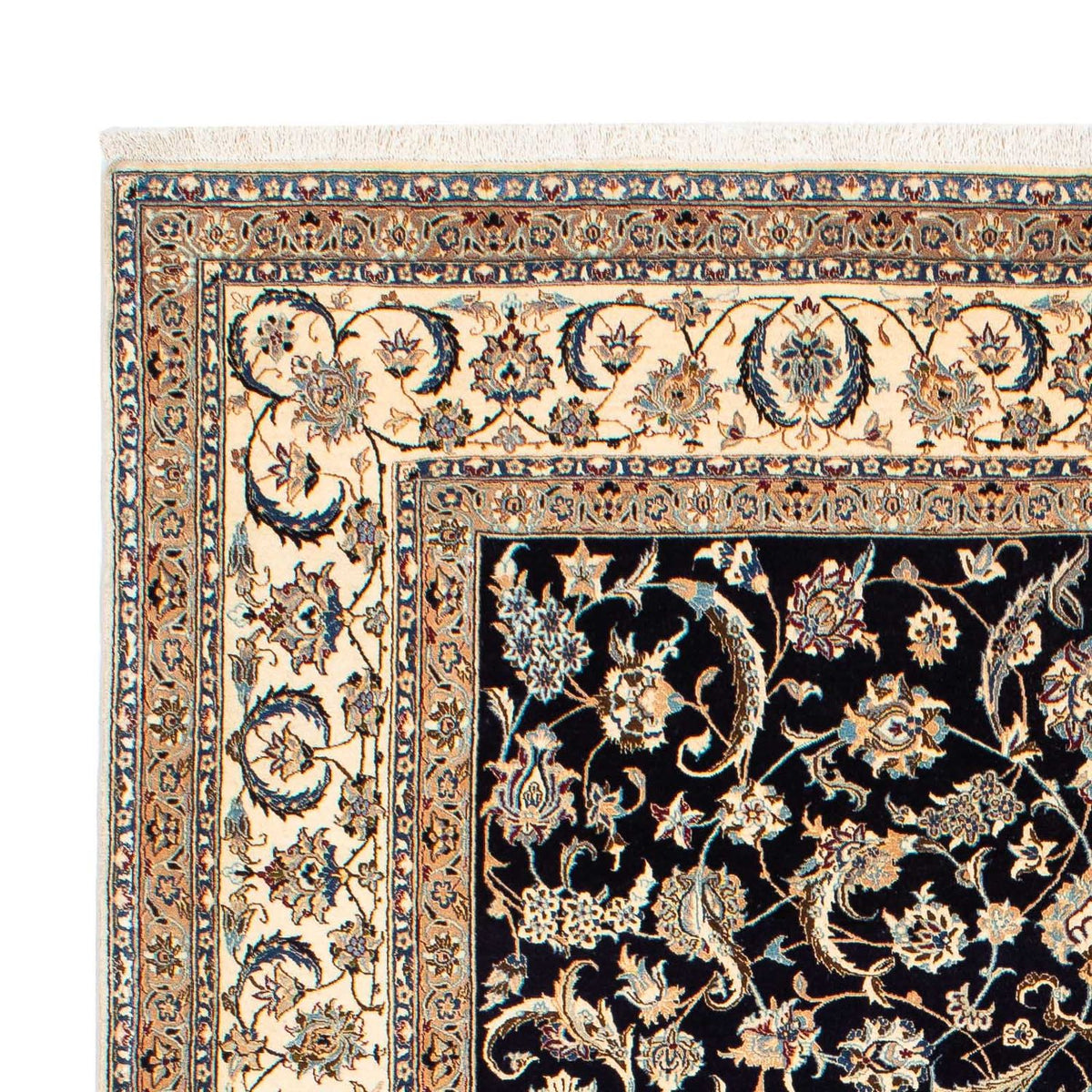 Tappeto Persero - Nain - Premio - 264 x 172 cm - blu scuro
