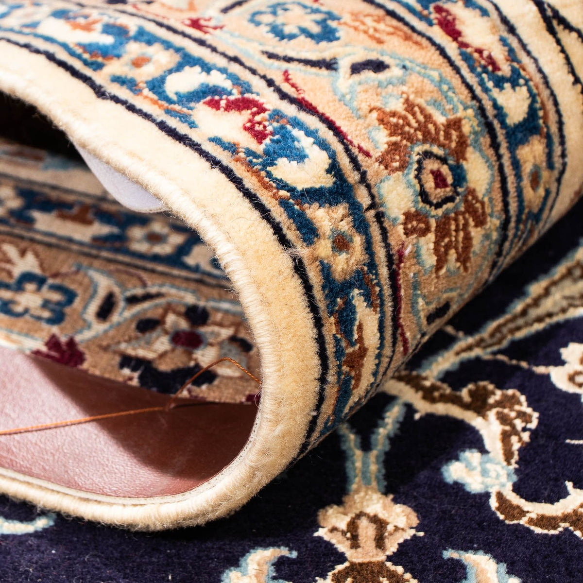 Tappeto Persero - Nain - Premio - 264 x 172 cm - blu scuro