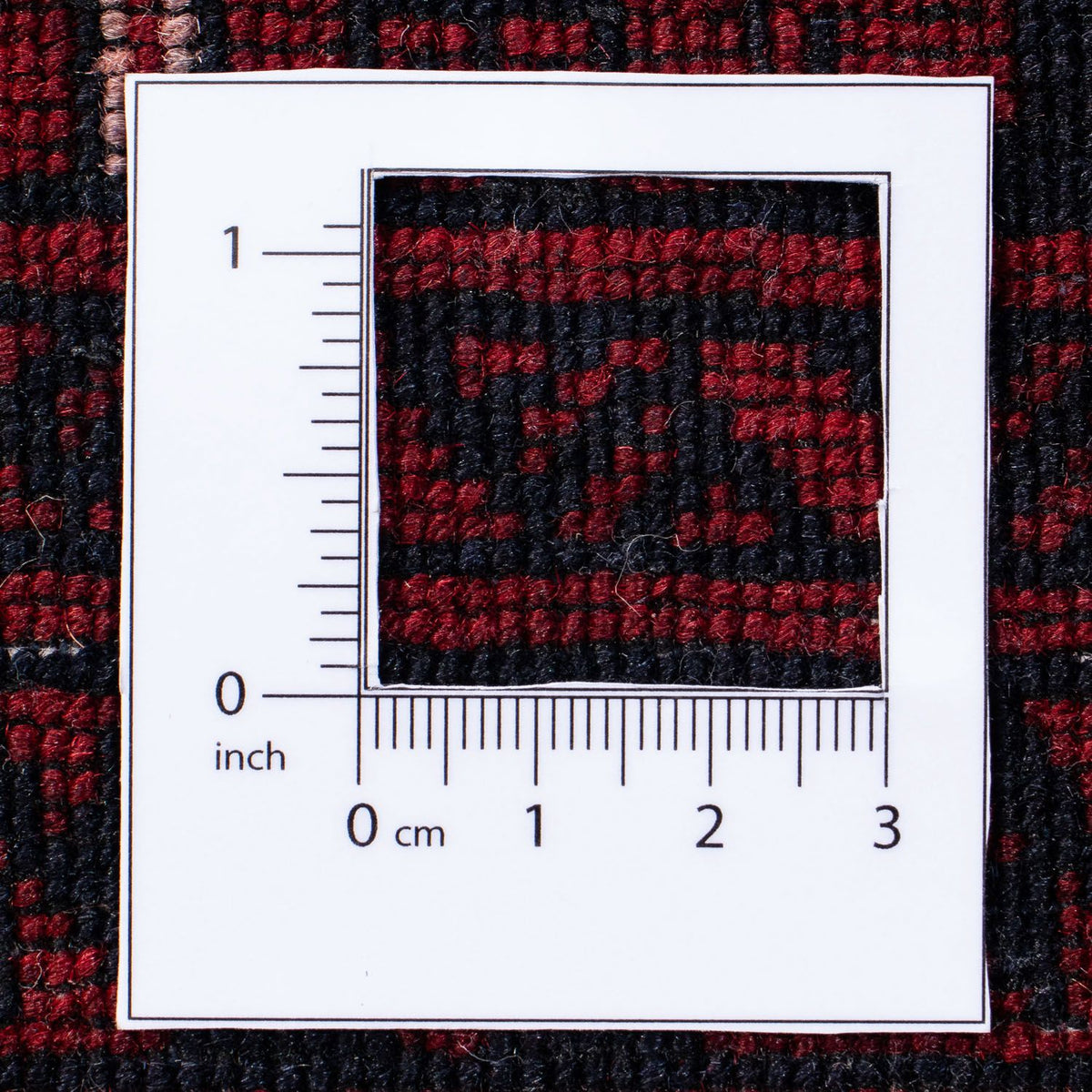 Tappeto Turkaman - 240 x 157 cm - rosso scuro