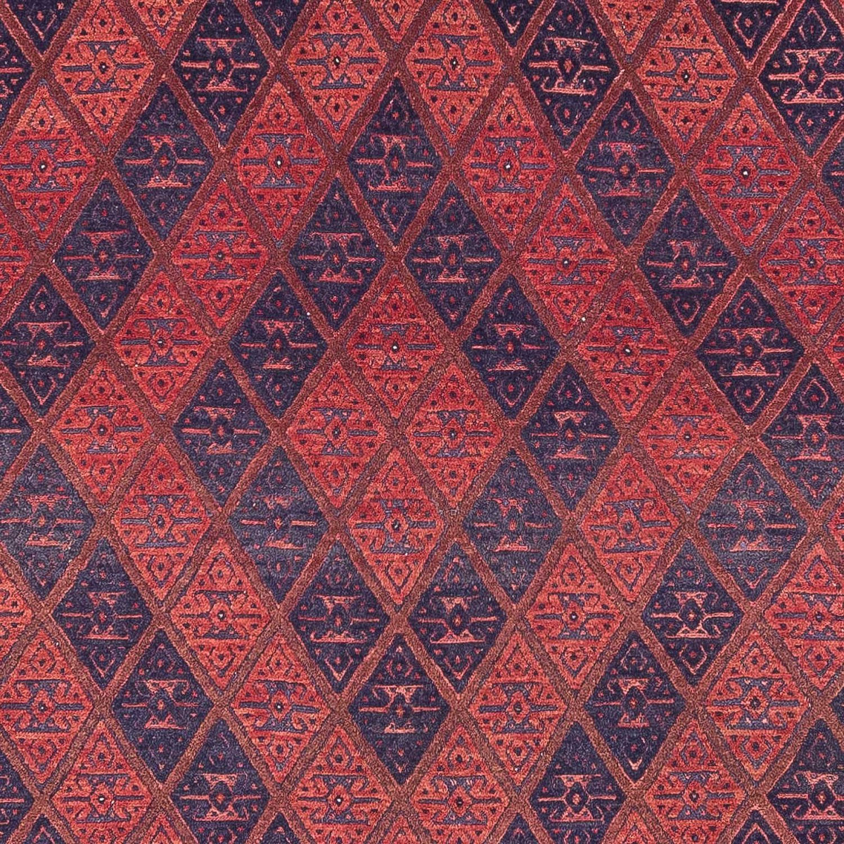Tappeto Kelim - Orientale - 279 x 206 cm - rosso scuro