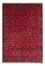 Tappeto afgano - Kunduz - 193 x 129 cm - rosso