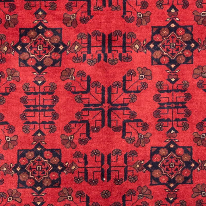 Tappeto afgano - Kunduz - 184 x 127 cm - rosso