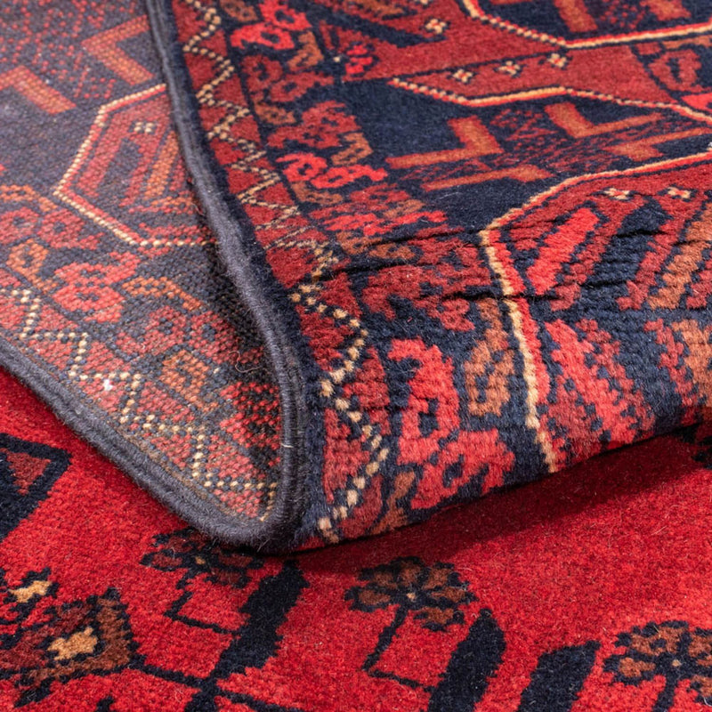 Tappeto afgano - Kunduz - 184 x 127 cm - rosso