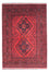 Tappeto afgano - Kunduz - 146 x 104 cm - rosso scuro
