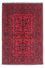 Tappeto afgano - Kunduz - 144 x 98 cm - rosso scuro