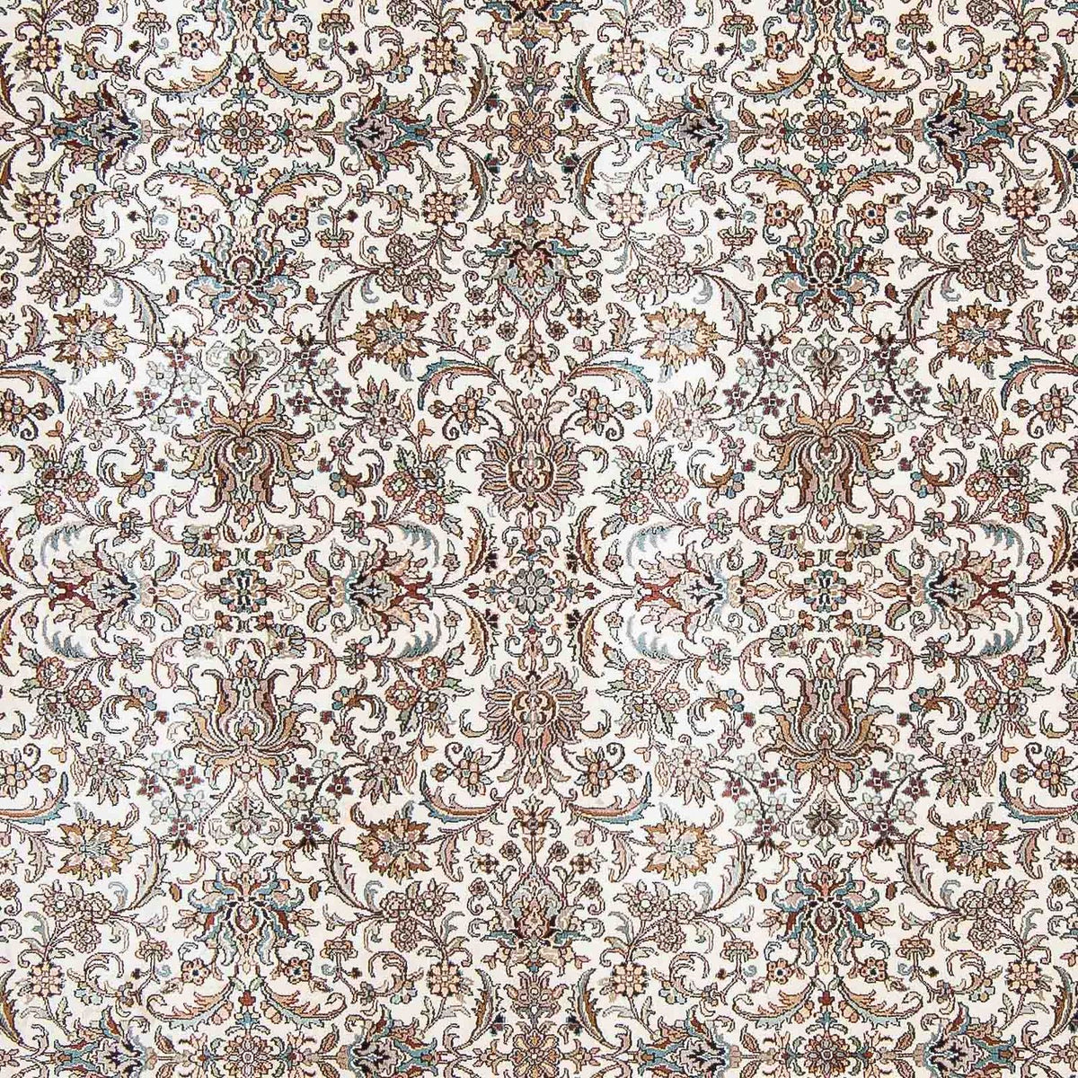 Tappeto di seta - Seta del Kashmir quadrato - 246 x 243 cm - beige