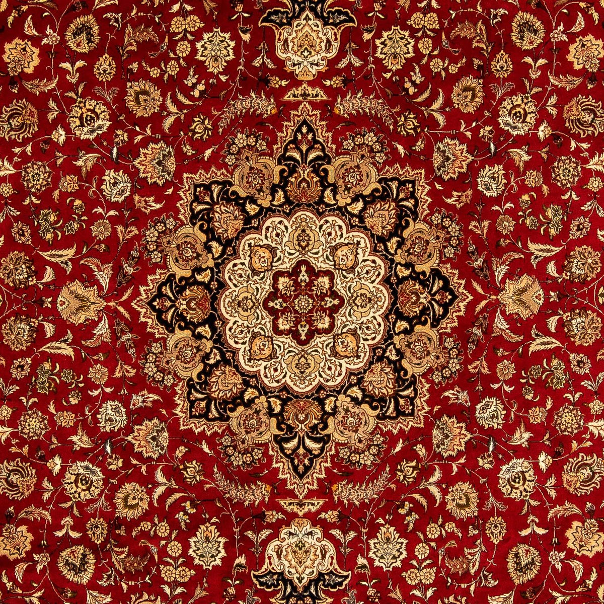 Tappeto Persero - Tabriz - Reale - 350 x 245 cm - rosso scuro