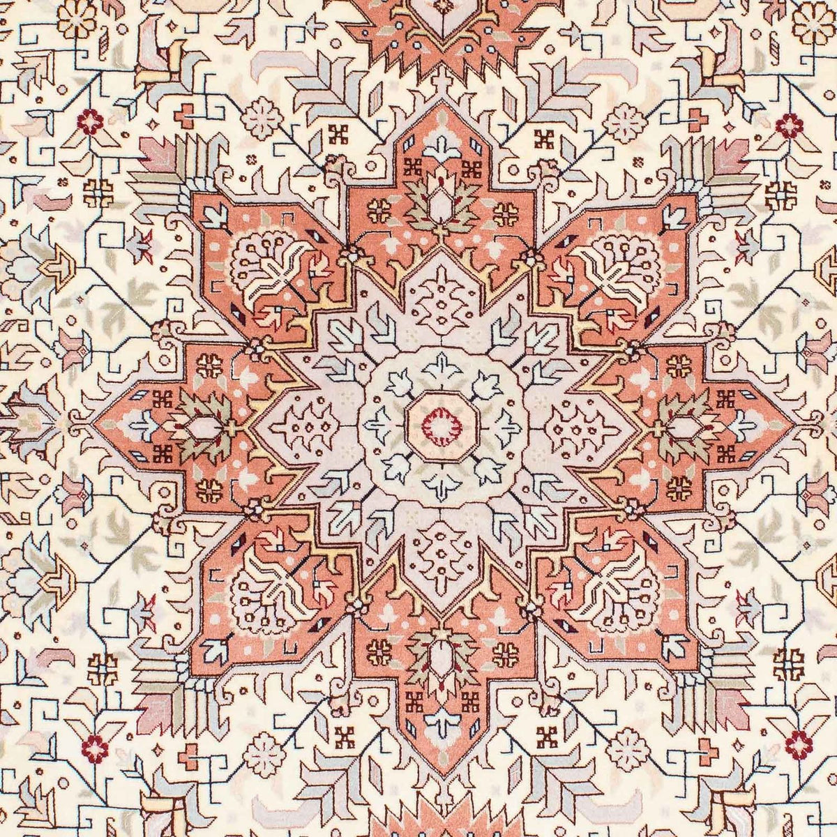 Tappeto Persero - Tabriz - Reale - 211 x 151 cm - beige