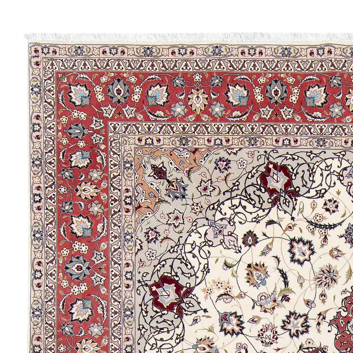 Tappeto Persero - Tabriz - Reale - 357 x 251 cm - beige