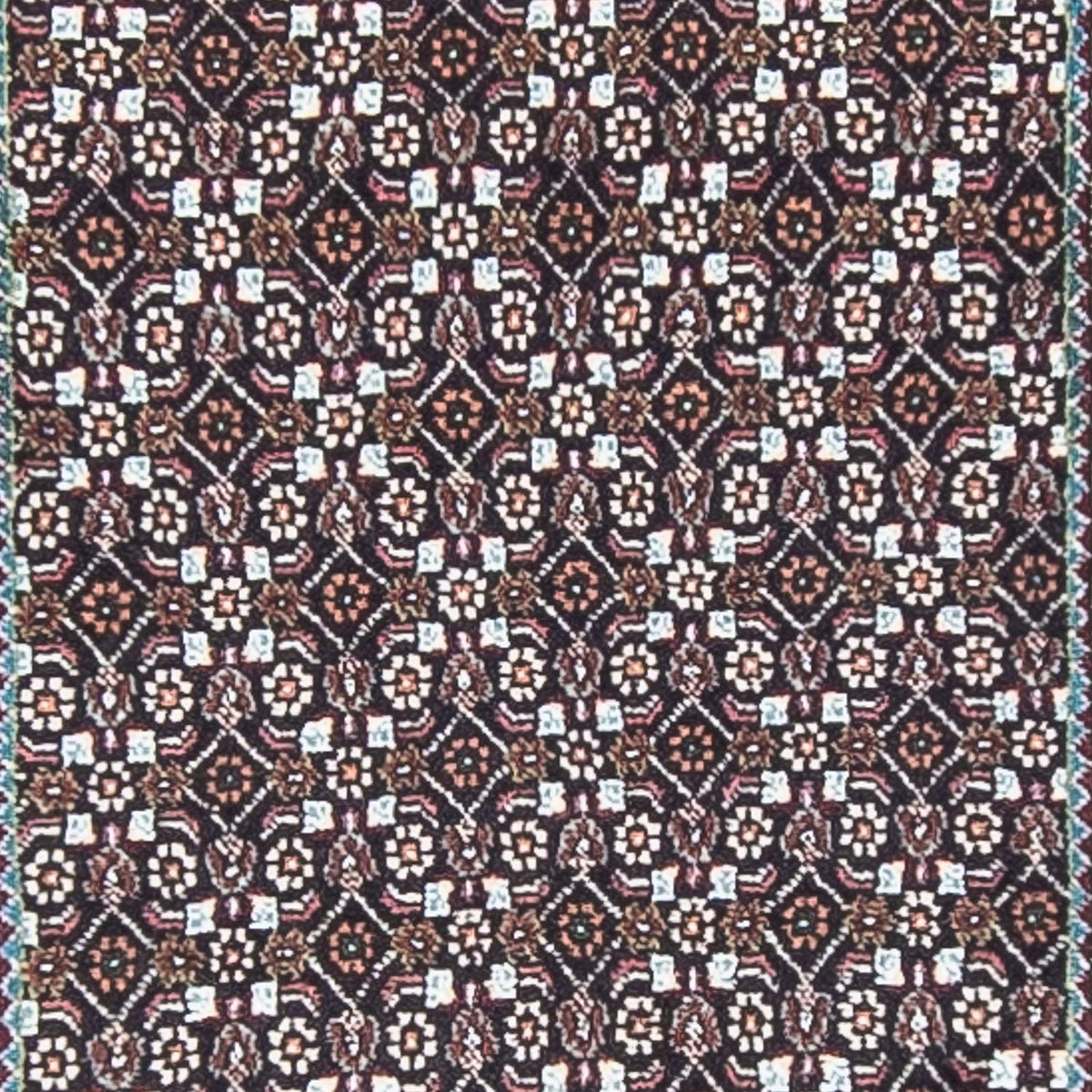 Tappeto corsia Tappeto Persero - Tabriz - 389 x 74 cm - grigio