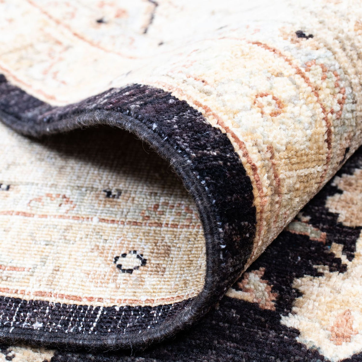 Tappeto Gabbeh - Persero - 190 x 140 cm - marrone chiaro