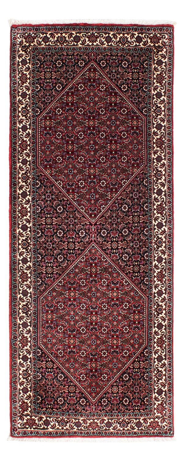 Tappeto corsia Tappeto Persero - Bidjar - 198 x 74 cm - rosso scuro