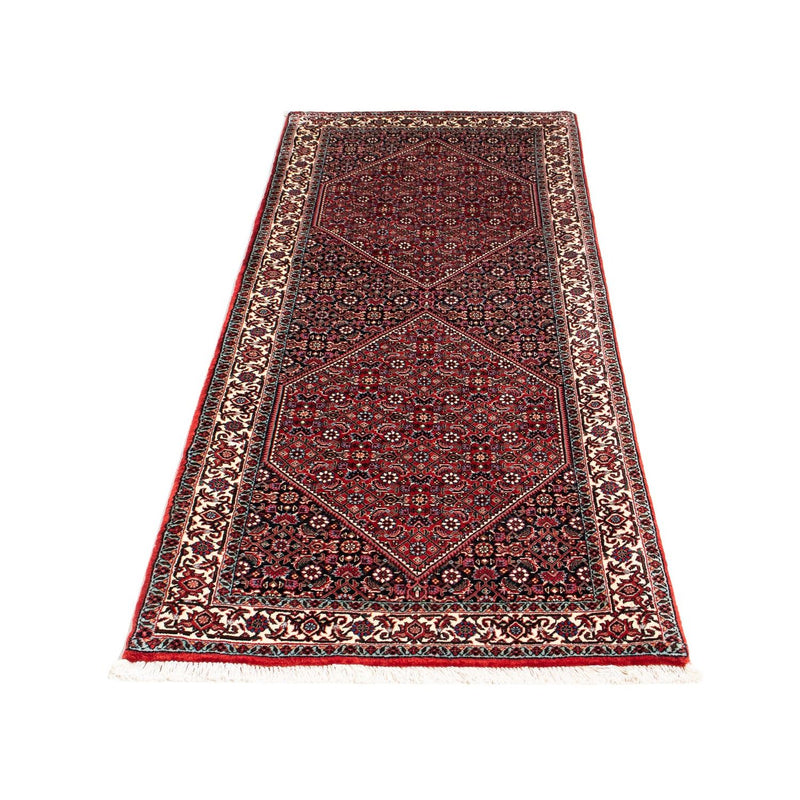 Tappeto corsia Tappeto Persero - Bidjar - 198 x 74 cm - rosso scuro