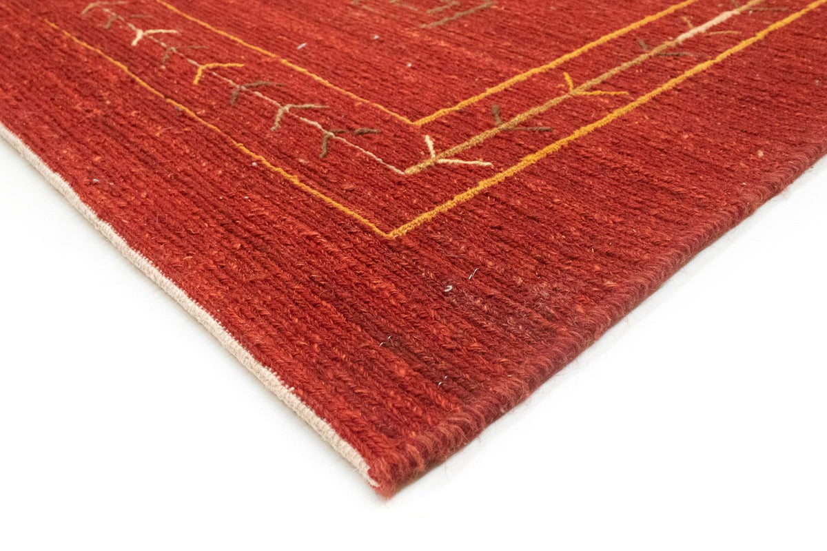 Tappeto Gabbeh - Persero - 196 x 146 cm - rosso